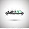 Super Fit Gym & Fitness Club logo